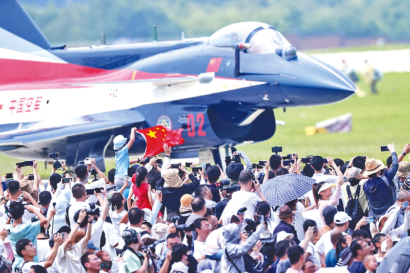 嗯啊视频网站长春航空展迎来首个公众日